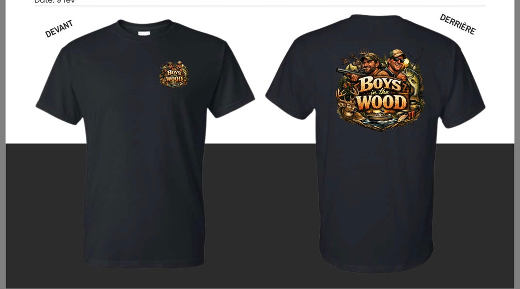 T-Shirt “Girls in the Wood” – Classique et 
T-Shirt “Boys in the Wood” – Classique
