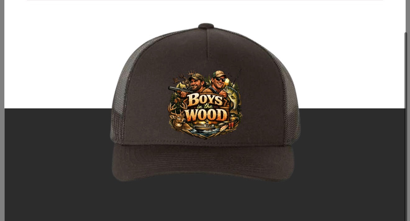 Casquette “Boys in the Wood” et casquette “Girls in the Wood”