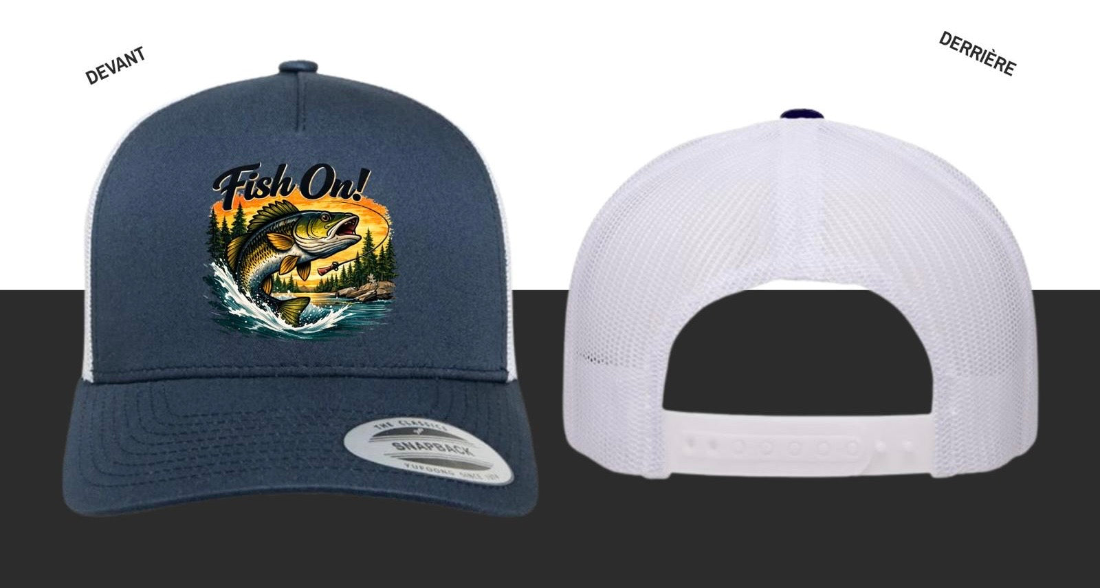 🧢 Casquette Fish On!– Boys in the Wood